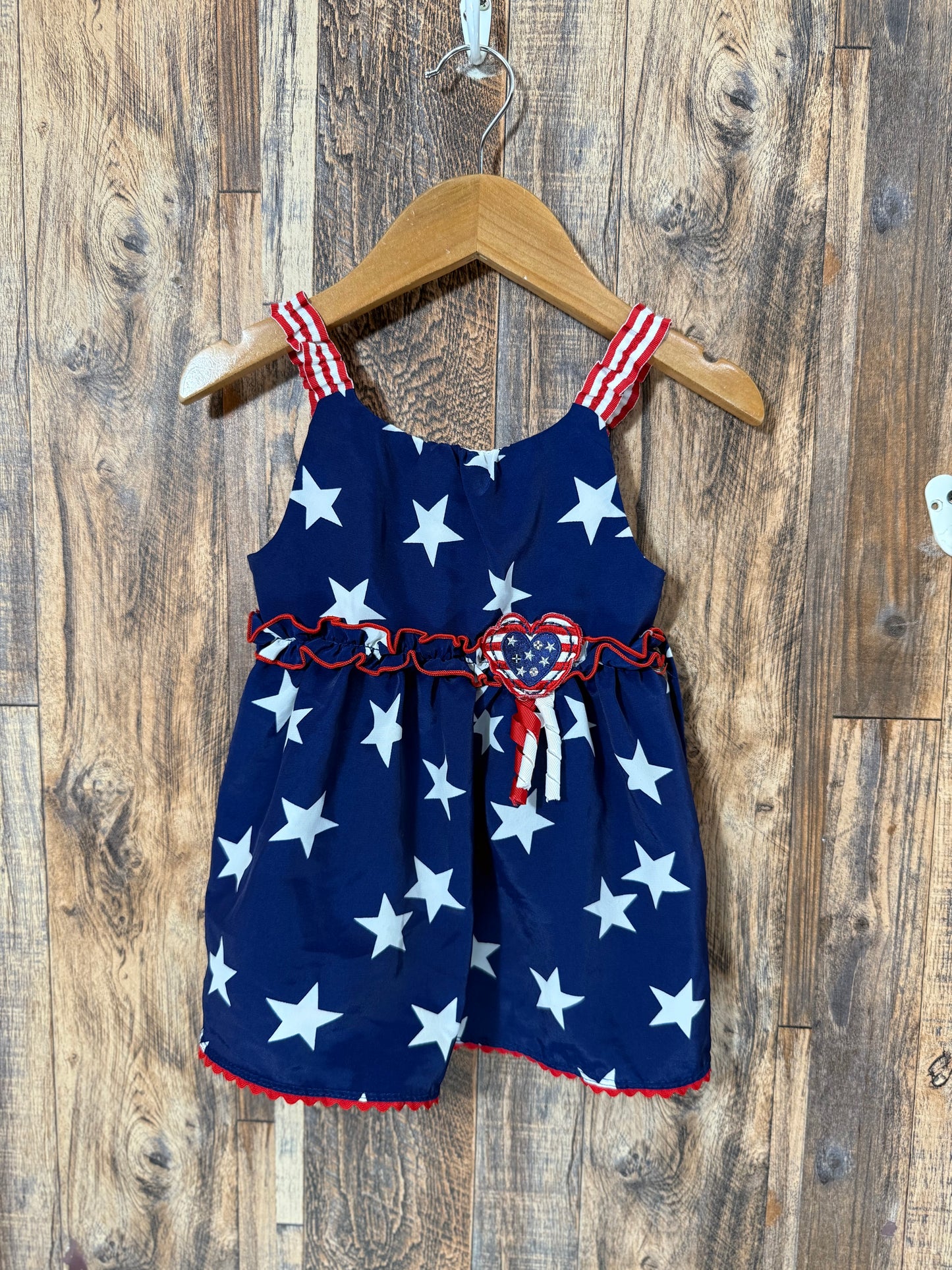 Patriotic dress, size 18m
