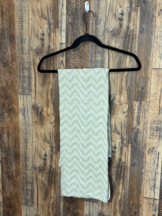 Chevron muslin blanket