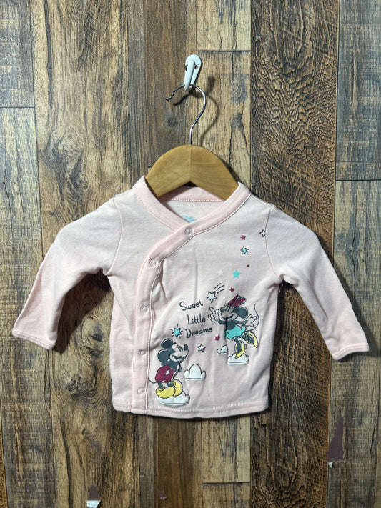 LS shirt, size 3-6m