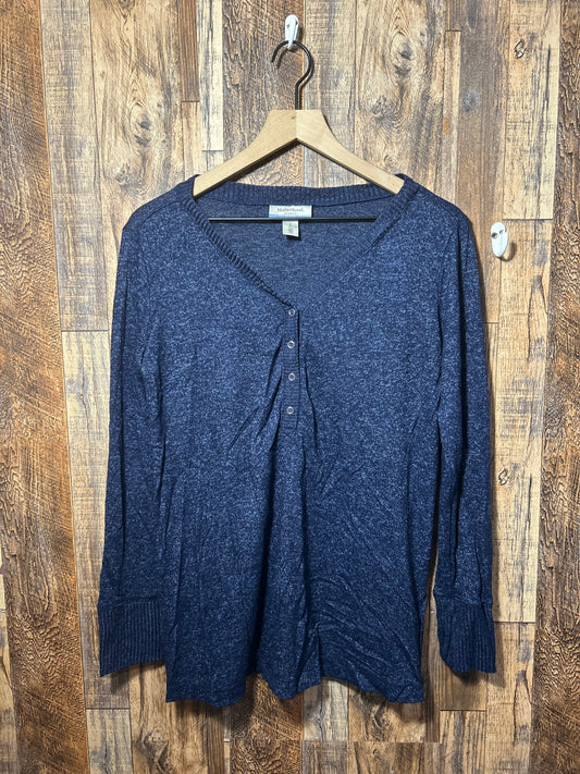 LS sleep shirt, size S