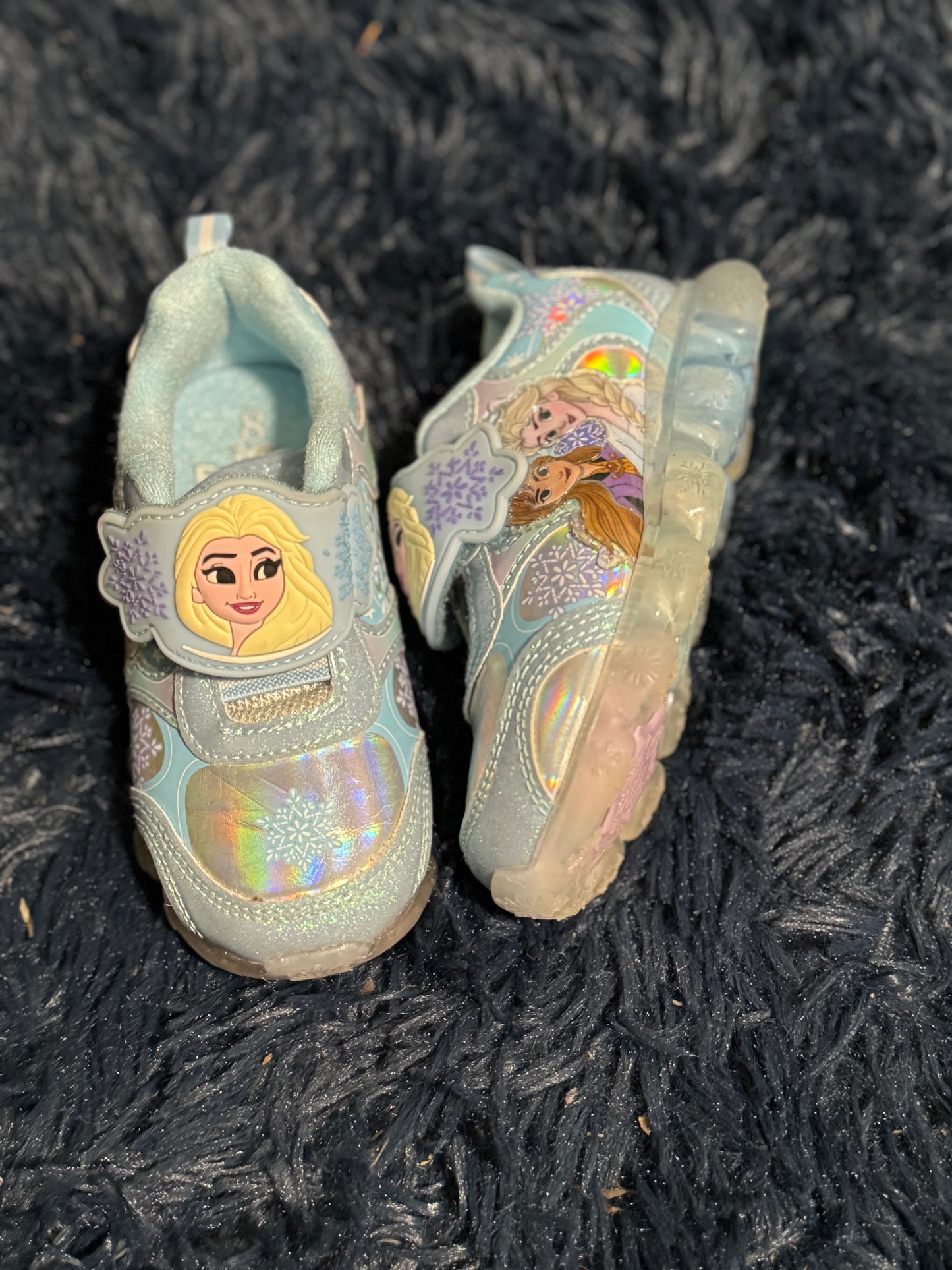 Light up Frozen Sneakers, size 8