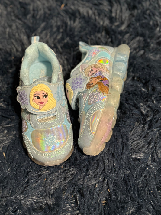 Light up Frozen Sneakers, size 8