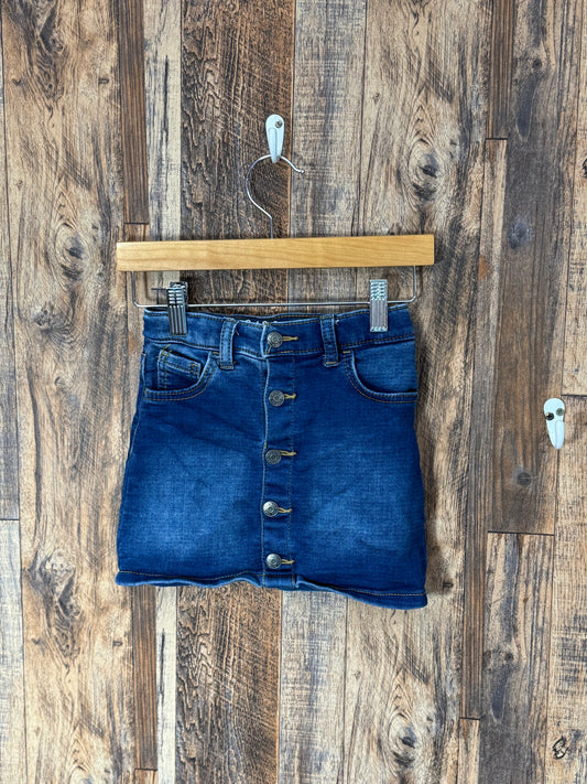 Jean skirt, size 4t