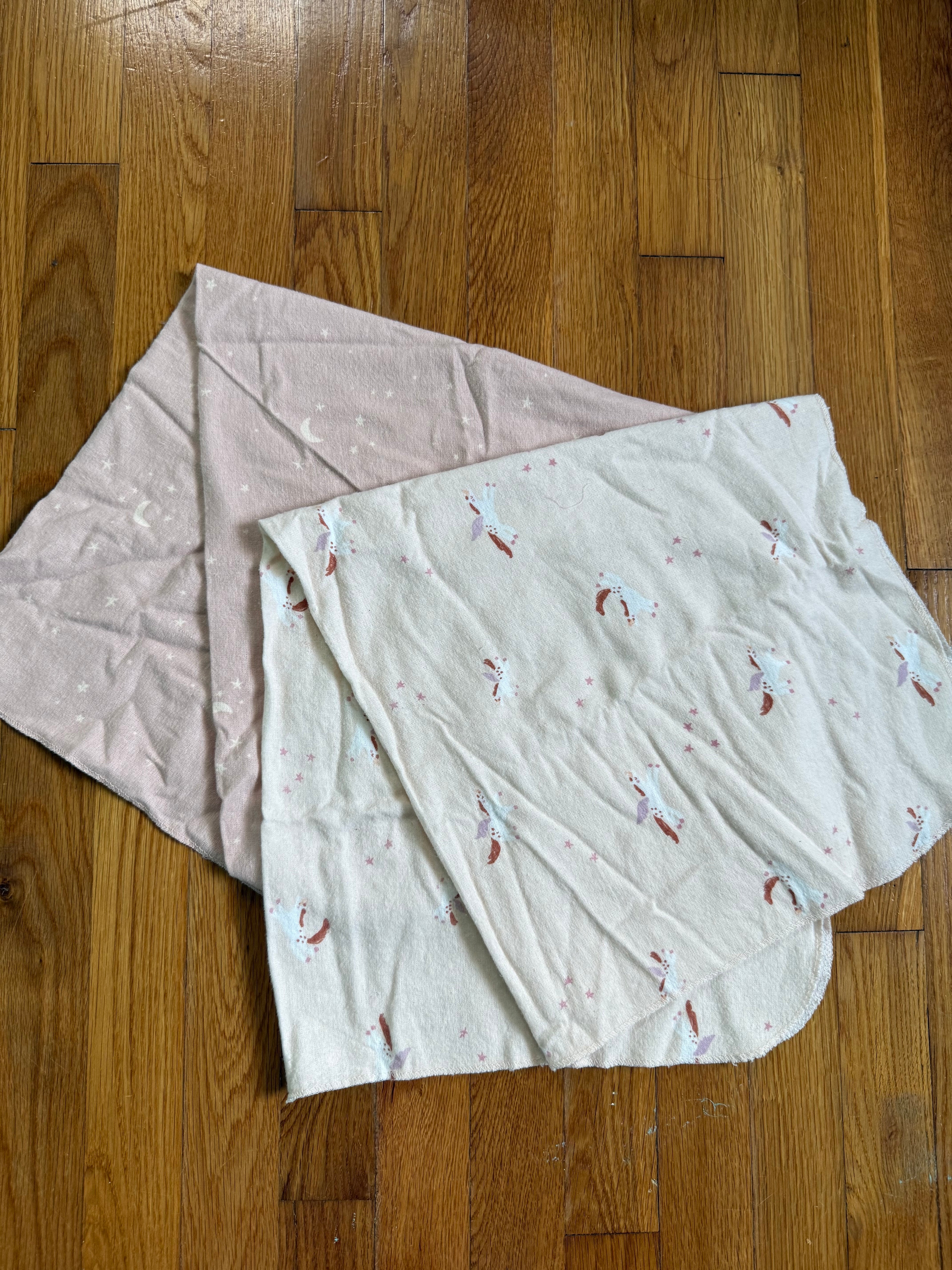 2pc swaddle blanket set