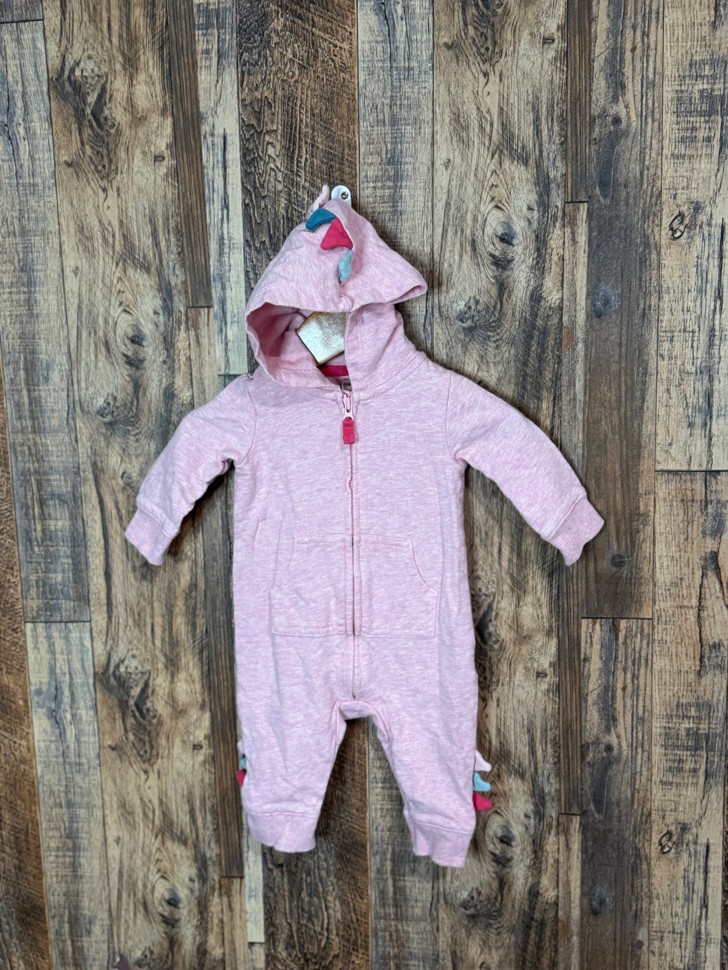 Hooded romper, size 3m