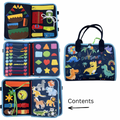 Dinosaur Felt Activity Book
