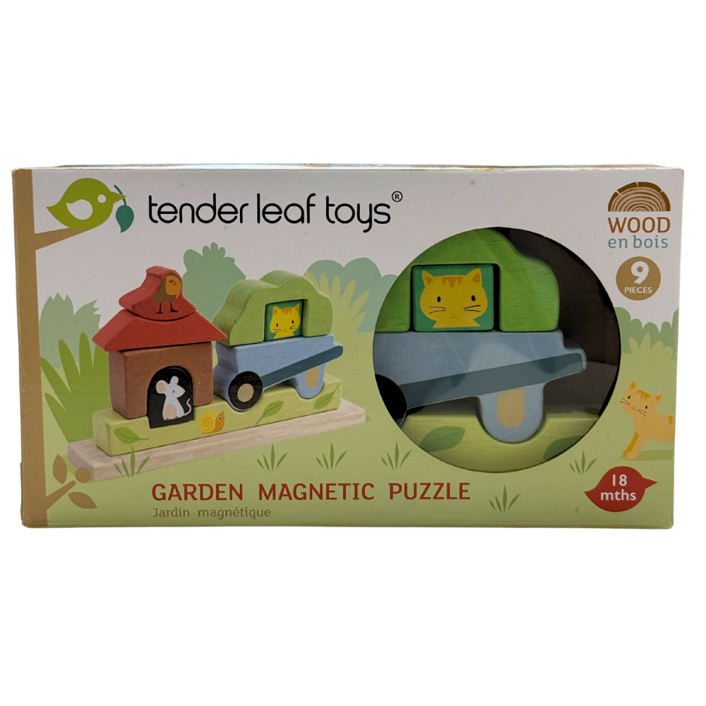 Tender Leaf Toy Garden Magnetic Puzzle