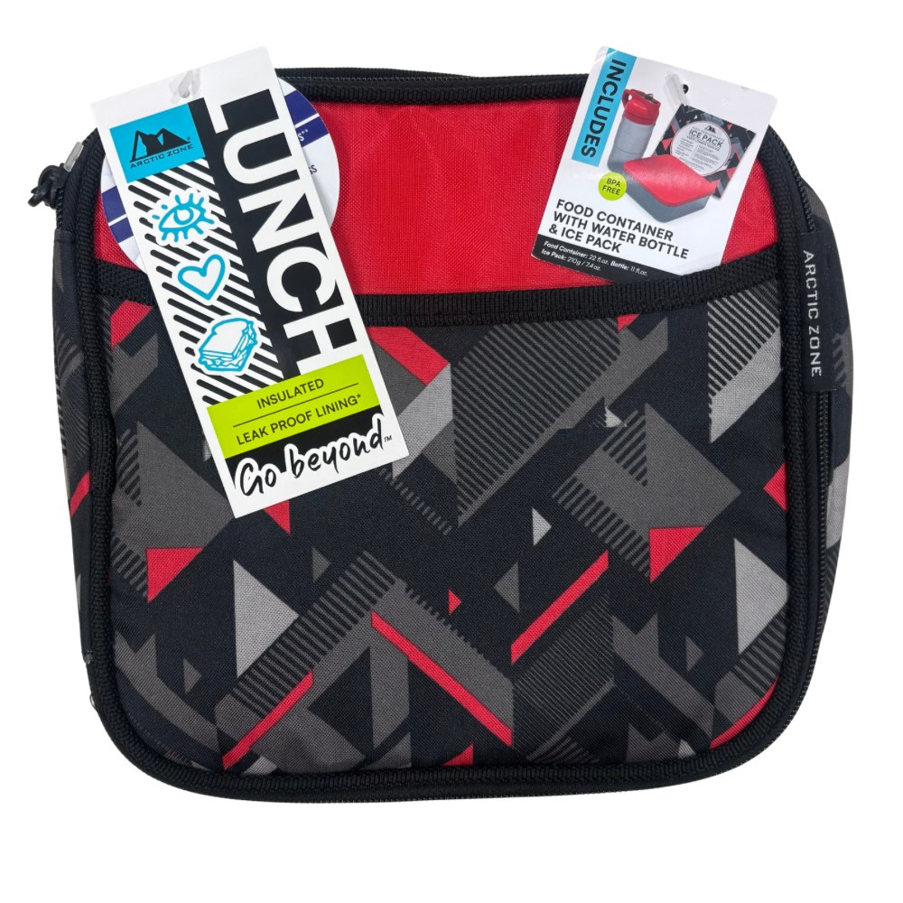 NWT Lunch Box with Food Container & Ice Pack
