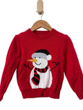 Snowman Sweater, 4t