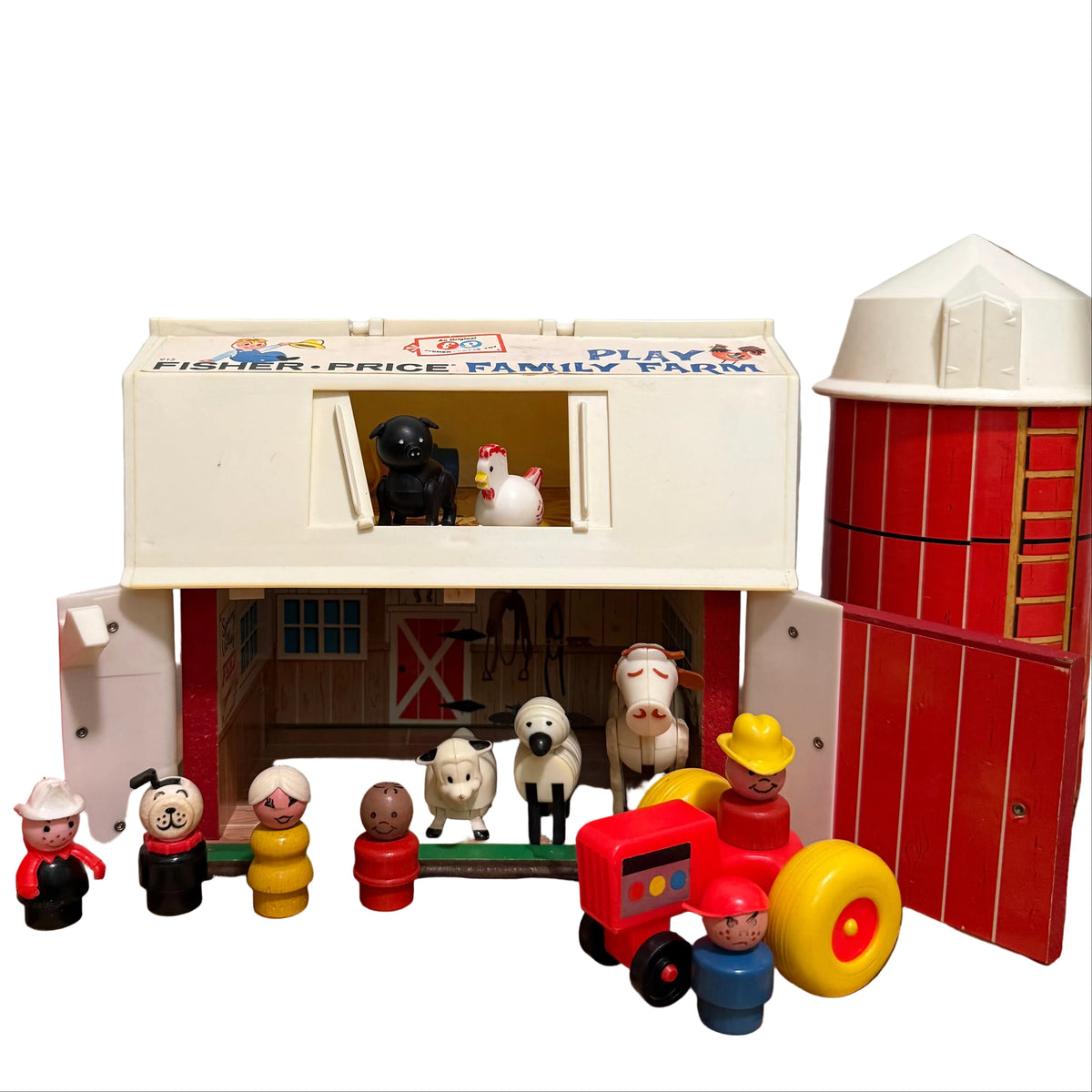 Vintage 1967 Fisher Price Family Play Farm