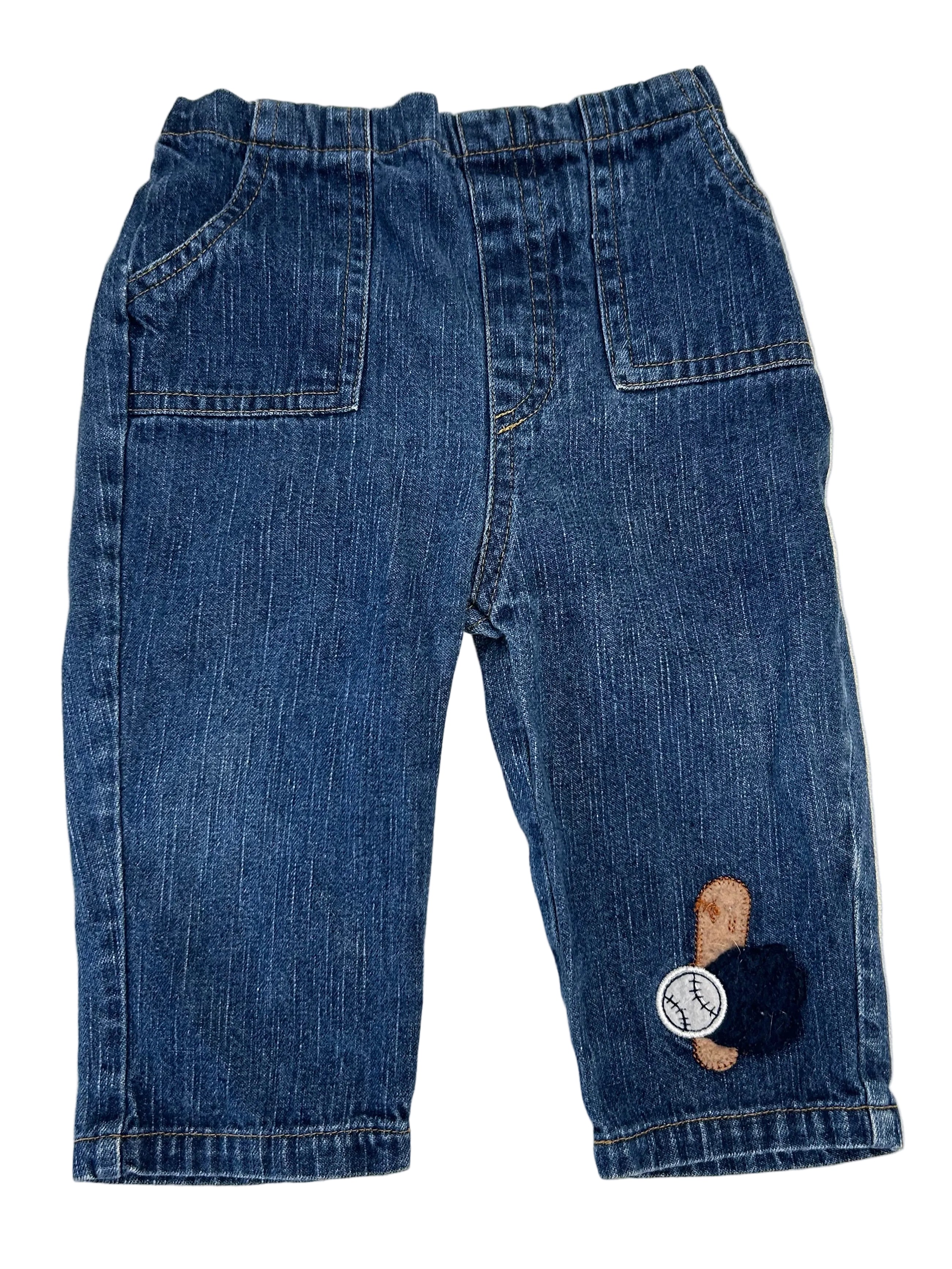 Baseball Jeans, 6-9m