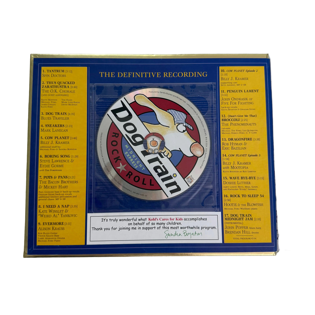 Y2K Dog Train Book with CD
