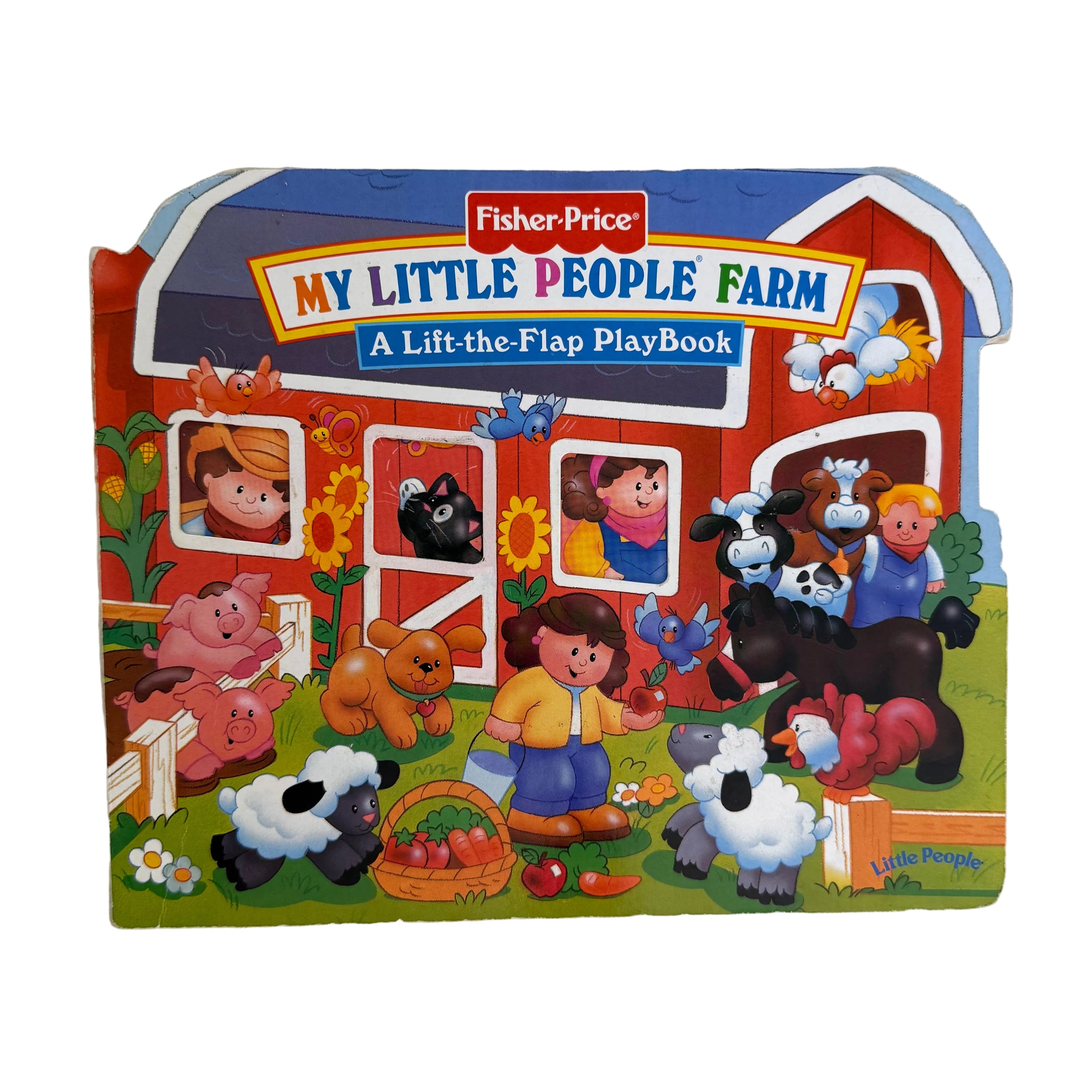 Vintage My Little People Farm Book