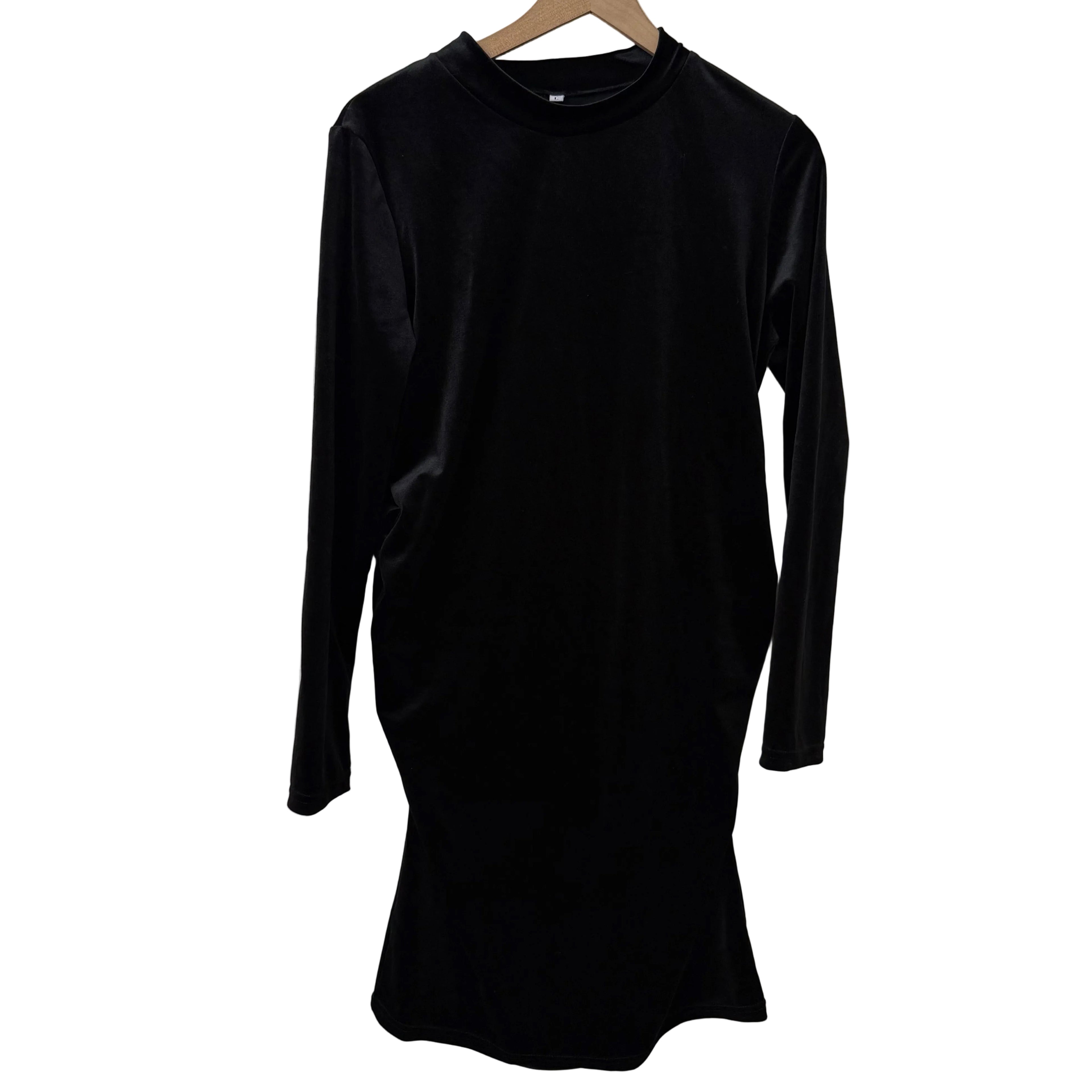 Velour Dress, L