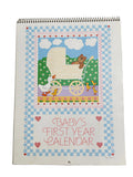 Vintage Baby's First Year Calendar