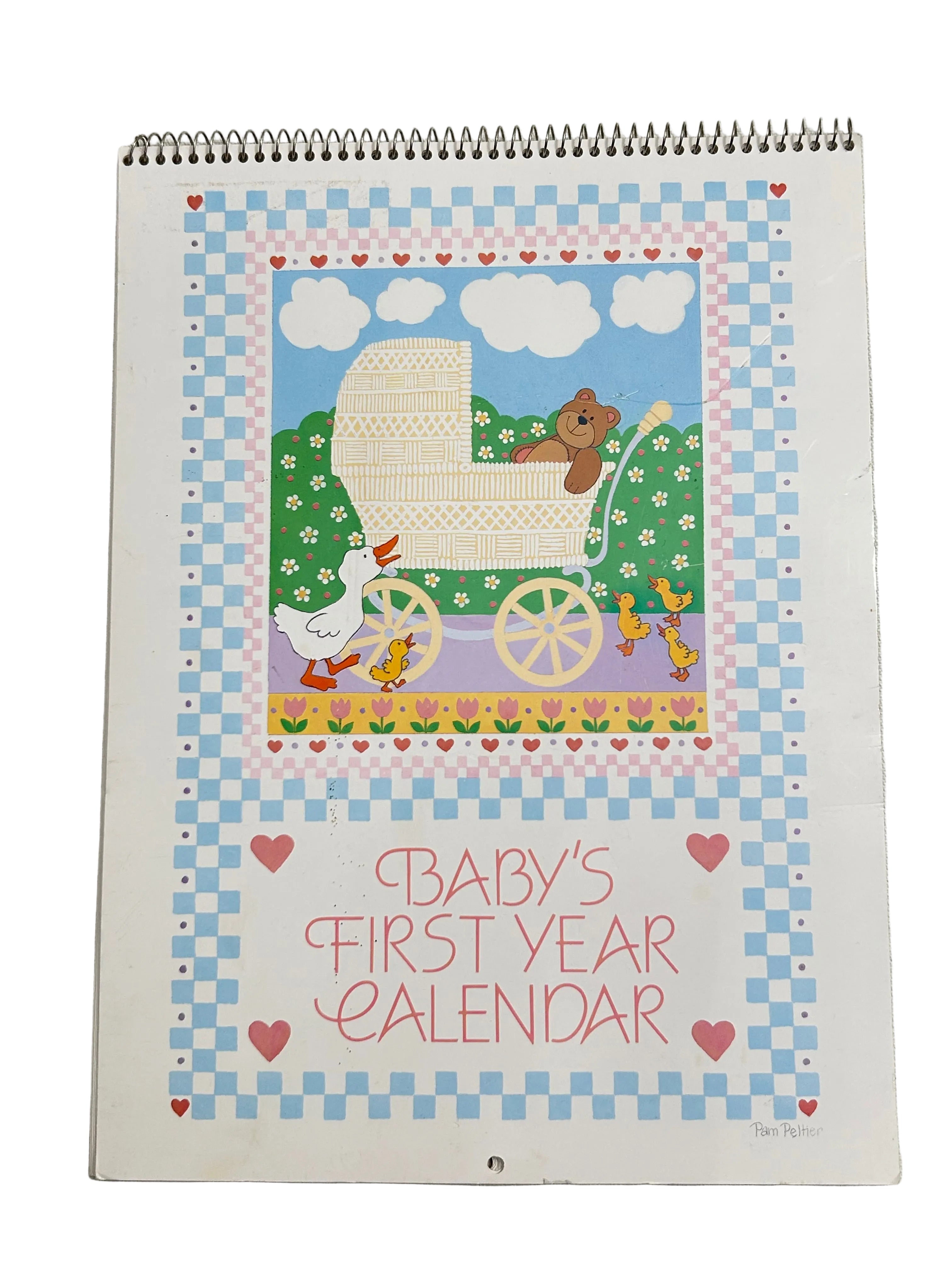 Vintage Baby's First Year Calendar