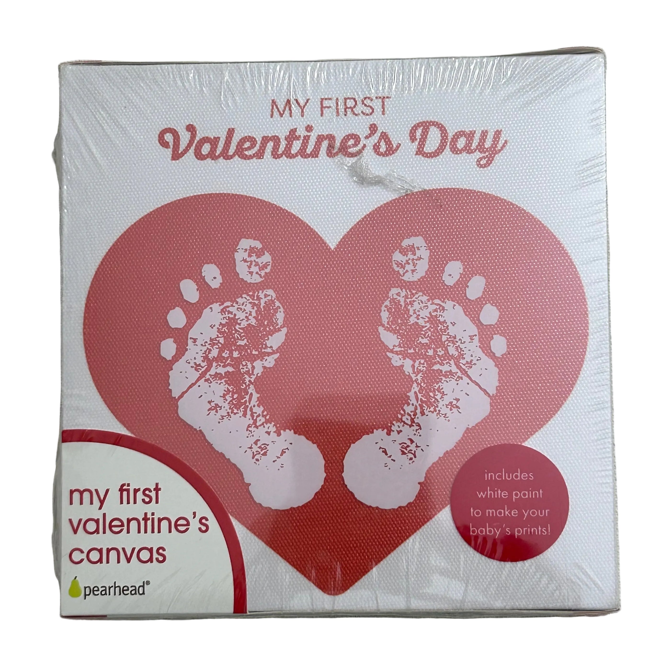 My First Valentines Day Canvas & Paint